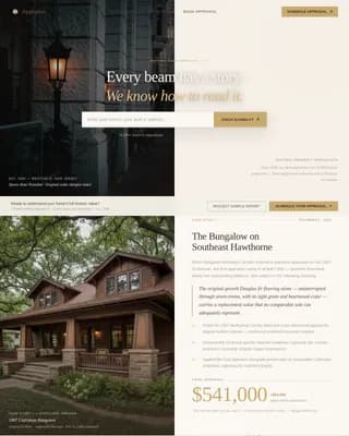 Assess — Expert Property Appraisal Landing Page Template