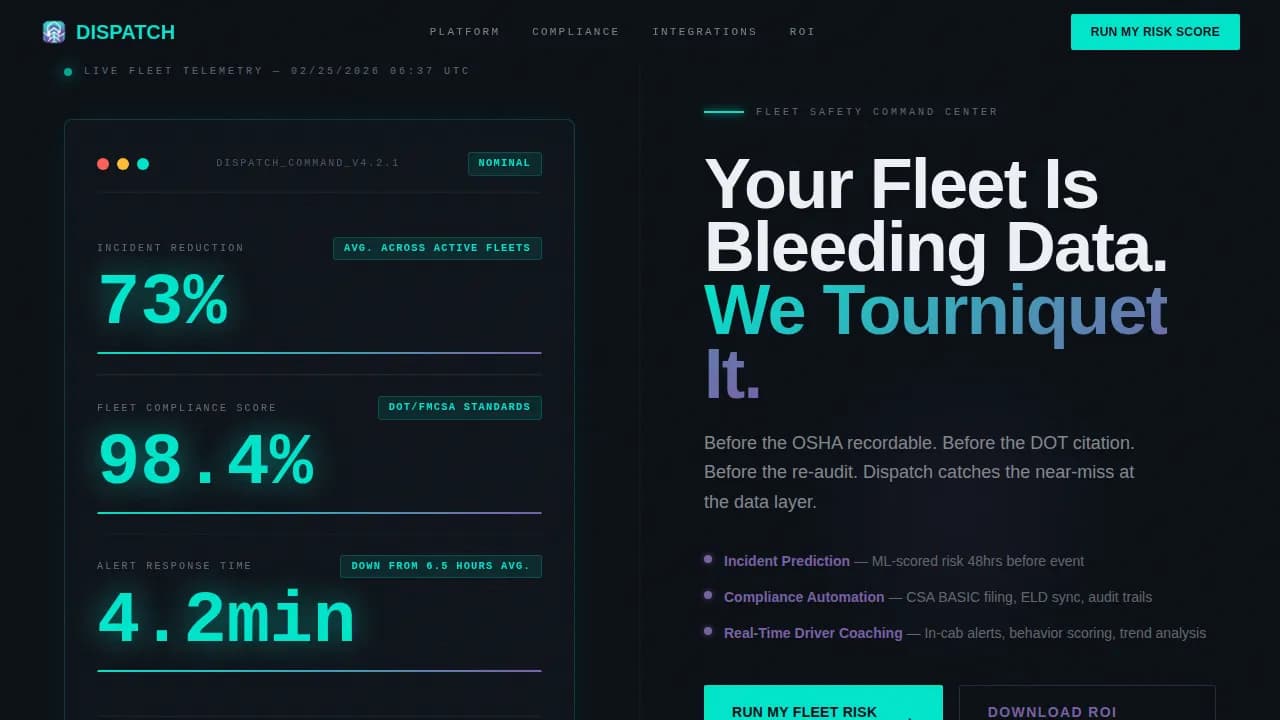 Logistics Software Directory Website Template