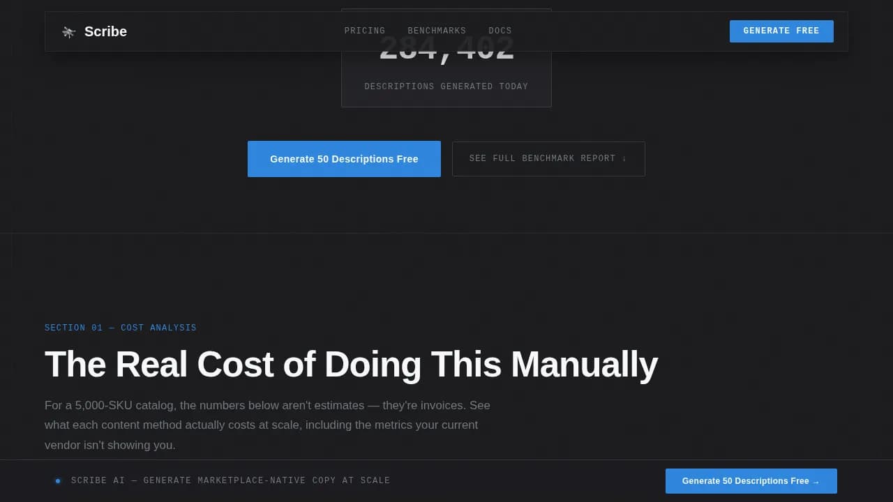 Compose — Smart AI Copywriting Landing Page Template