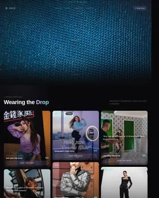Fashion Brand & Label Professional Website Template