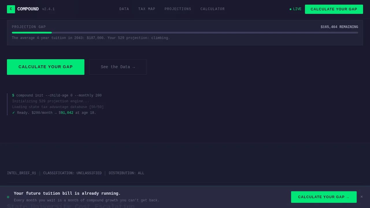 Grow — Smart Education Savings Landing Page Template