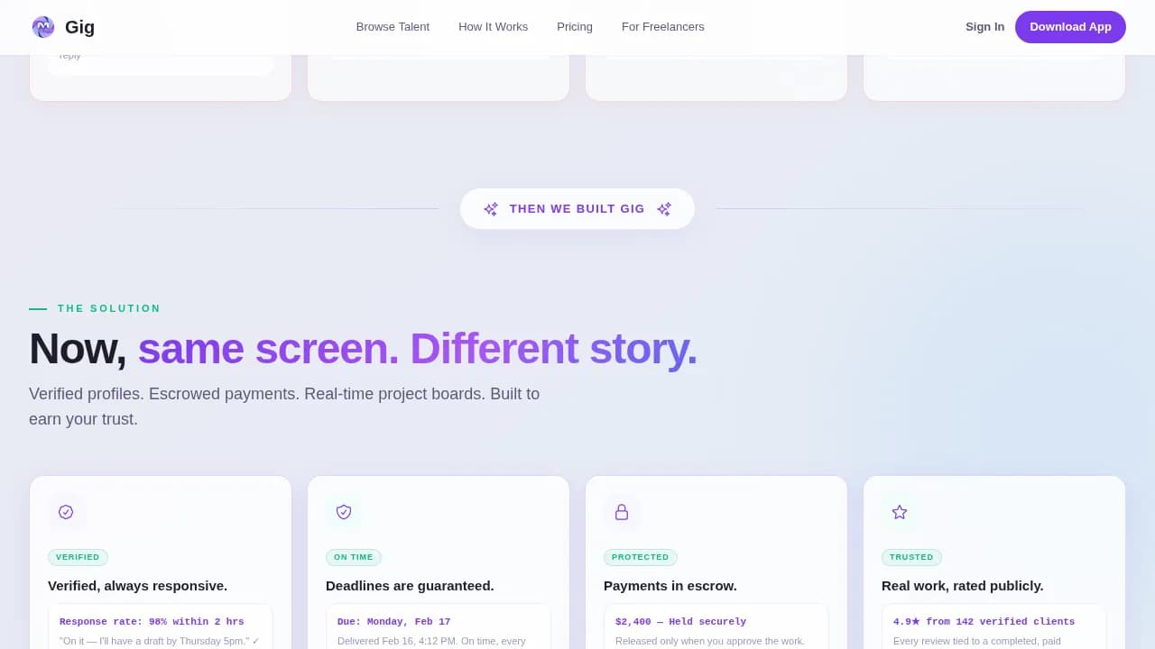 Consumer App & Platform Careers Website Template