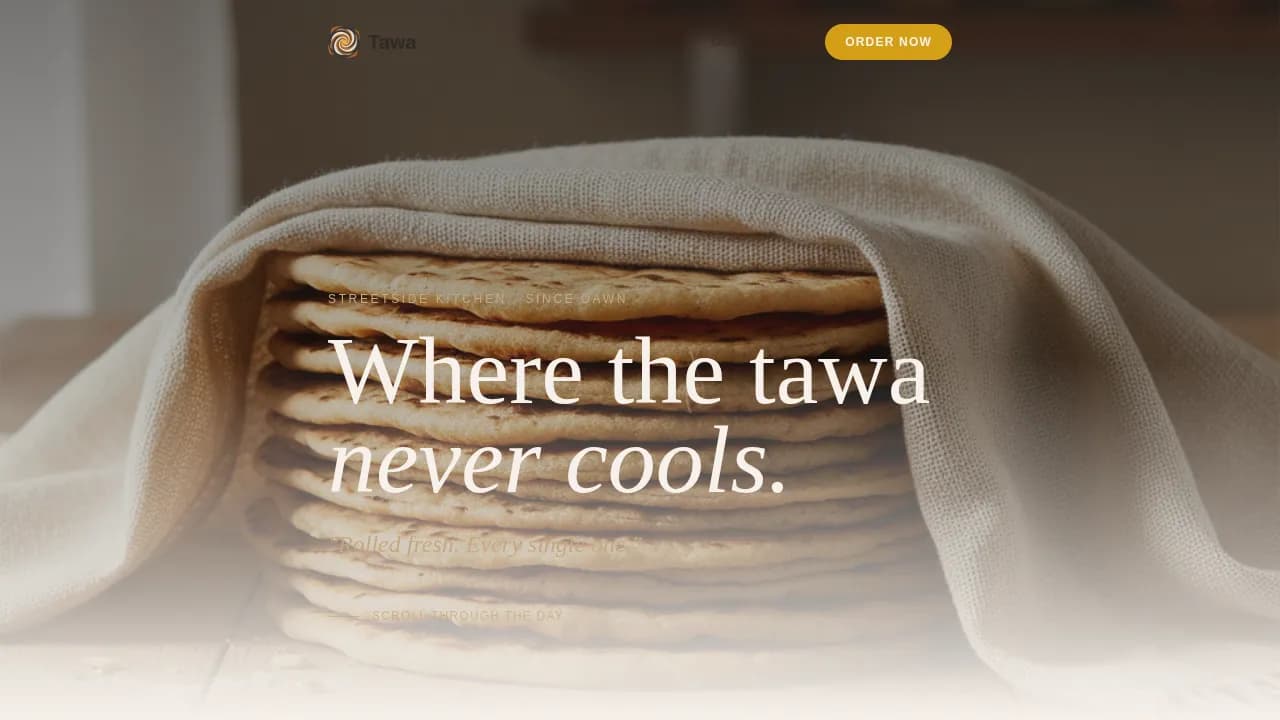 Regional & Specialty Restaurant Advanced Professional Website Template
