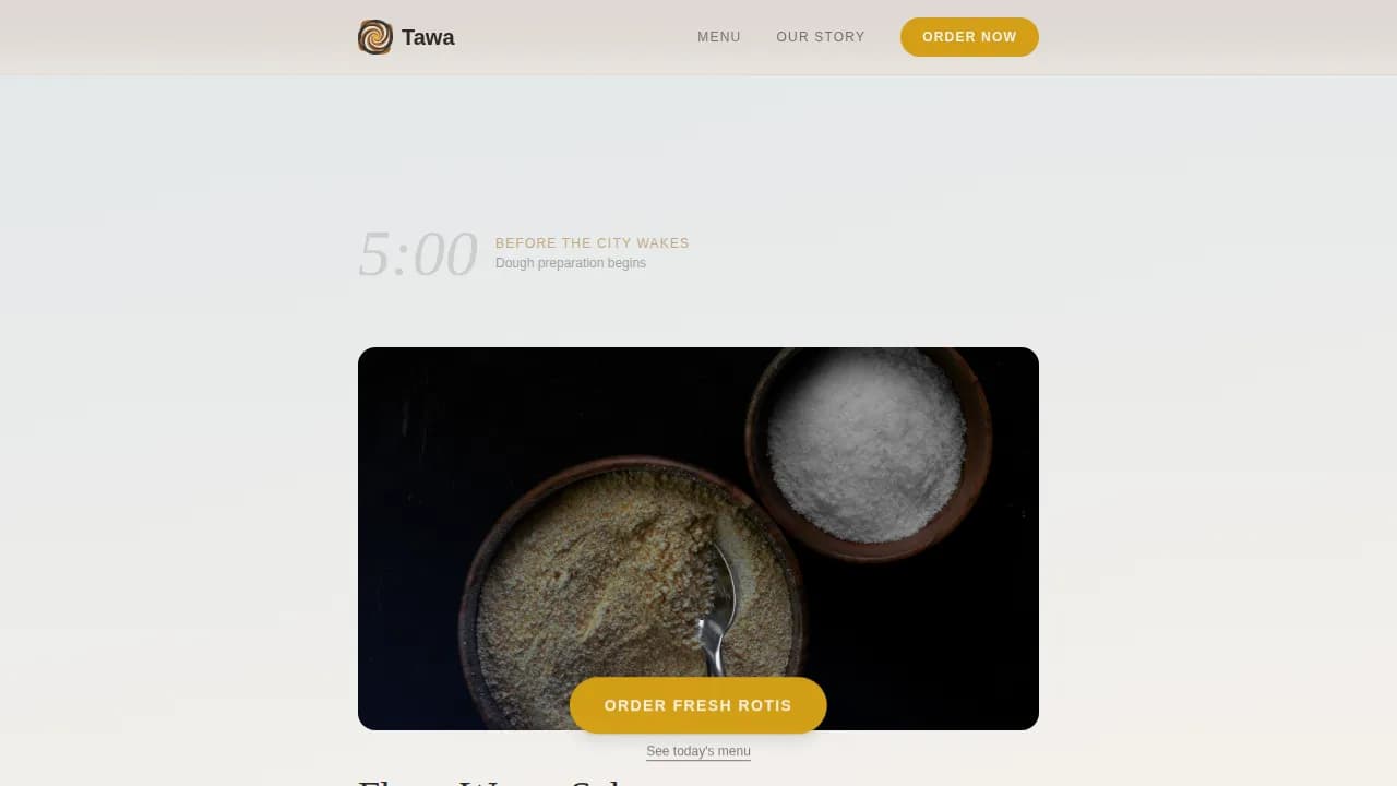 Regional & Specialty Restaurant Advanced Professional Website Template