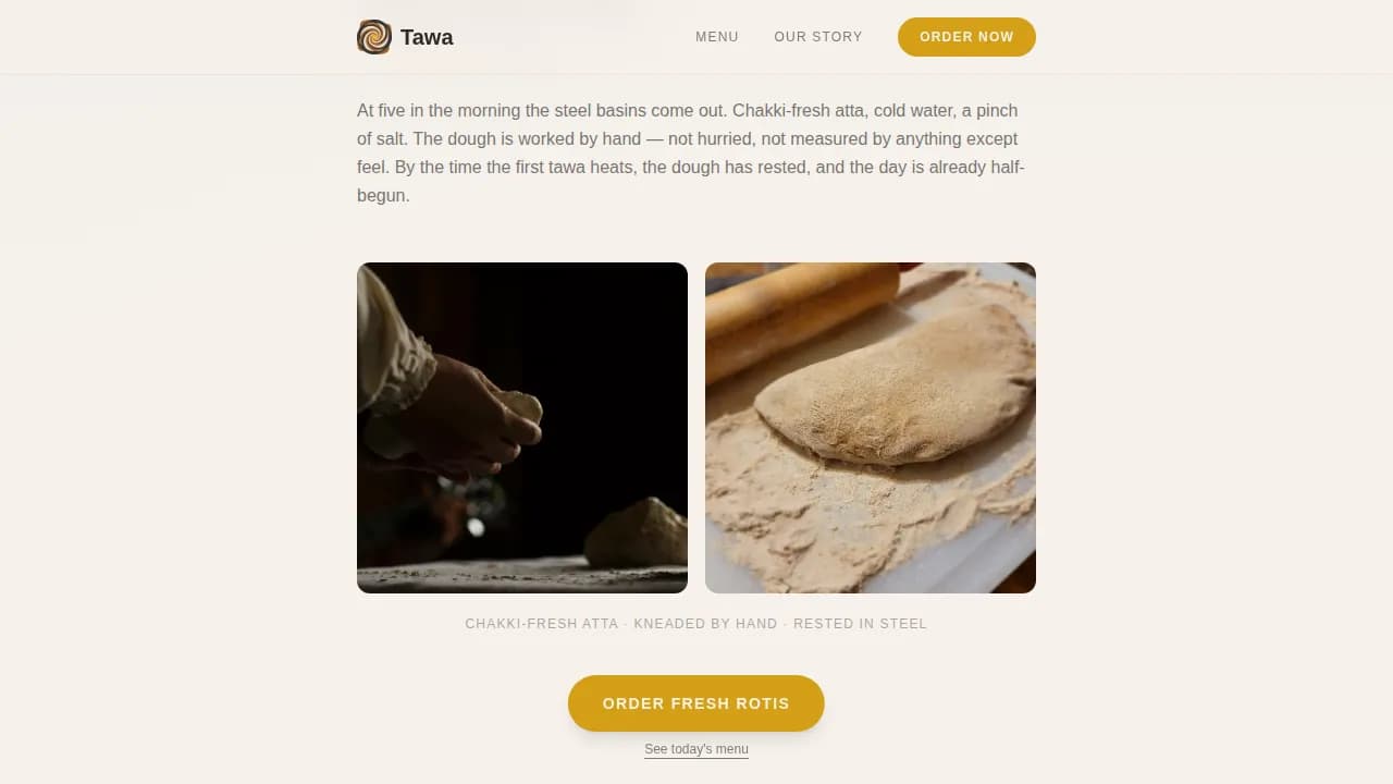Regional & Specialty Restaurant Advanced Professional Website Template