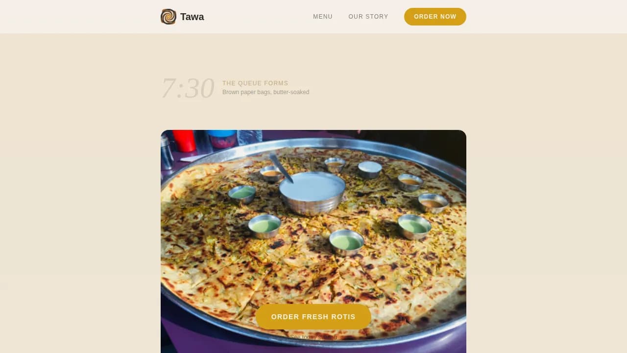 Regional & Specialty Restaurant Advanced Professional Website Template