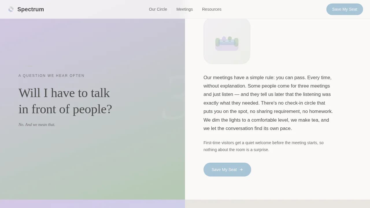 Autism Spectrum Care Professional Website Template