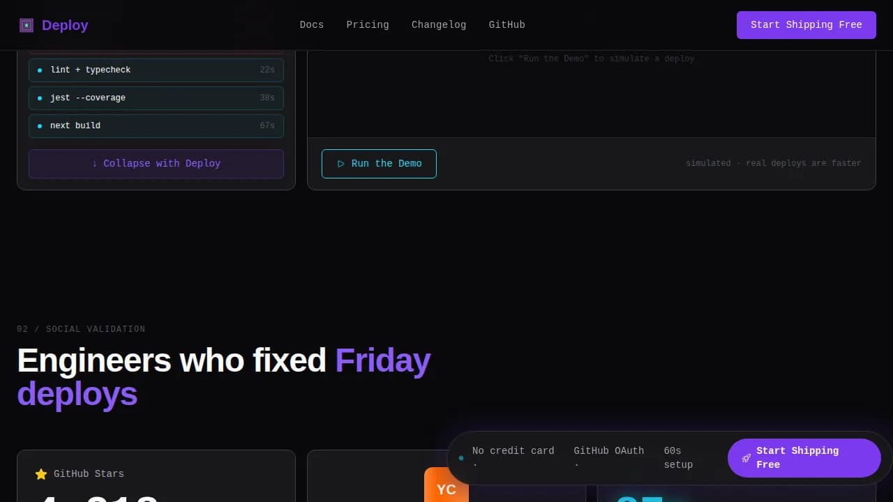 DevTools Startup Professional Website Template