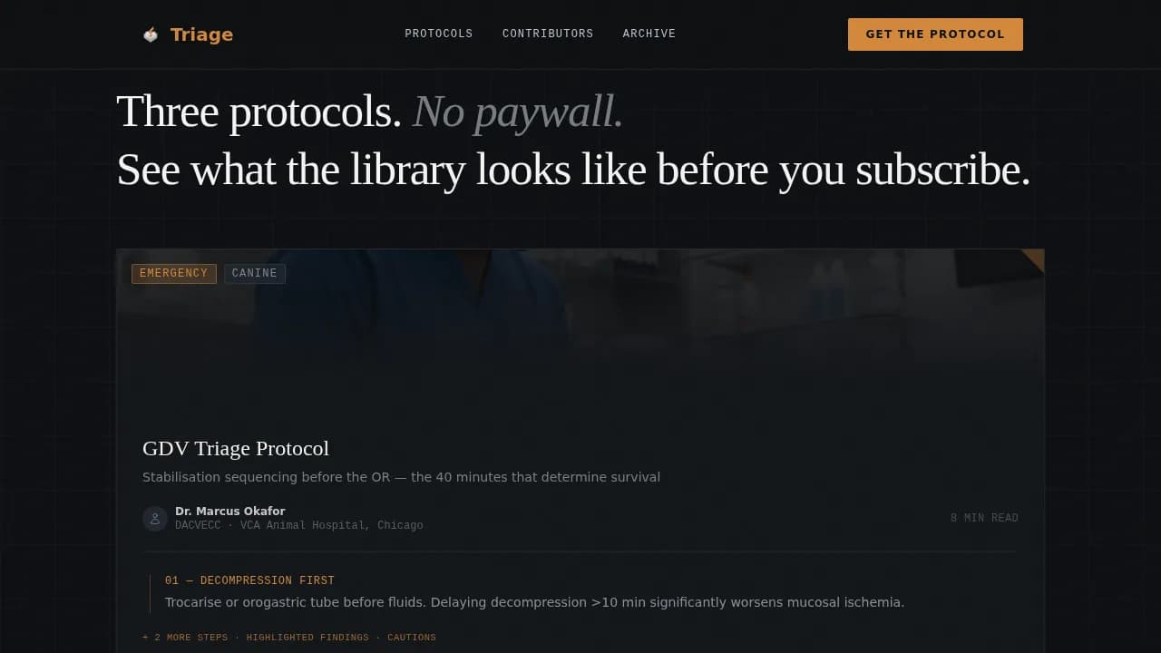 Veterinary Blog & Media Reviews Website Template
