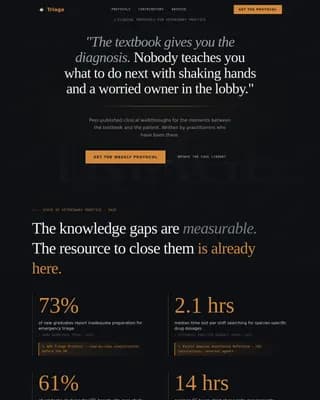 Veterinary Blog & Media Reviews Website Template