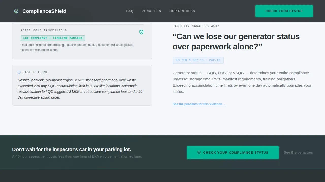 Environmental Consulting Directory Website Template