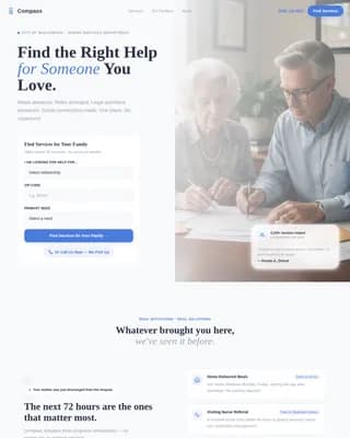 Social Services & Welfare Professional Website Template