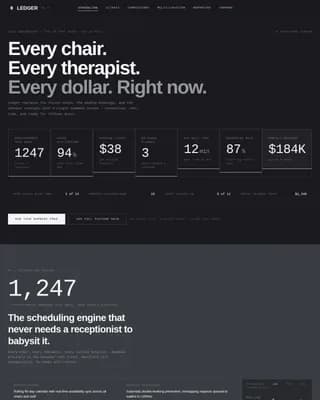 Salon & Spa Software Booking Website Template