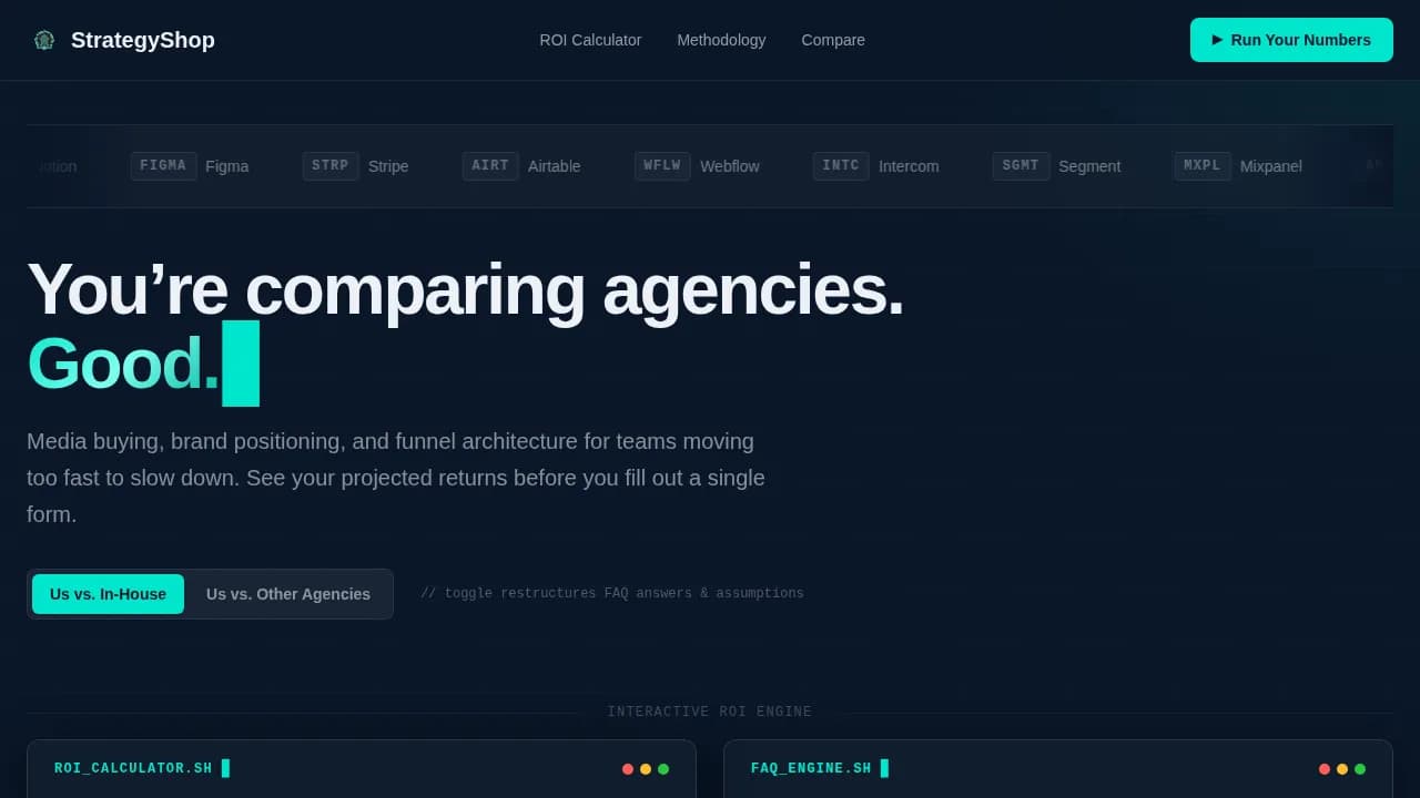 Accelerate — Scalable Marketing Agency Landing Page Template