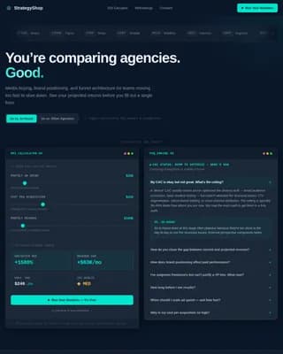 Accelerate — Scalable Marketing Agency Landing Page Template