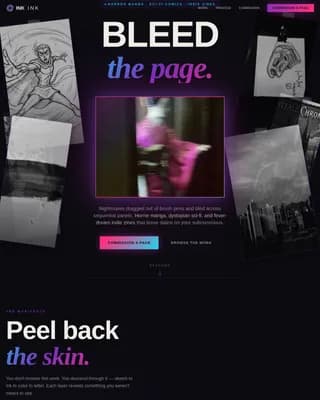 Illustration & Art Portfolio Portfolio Website Template