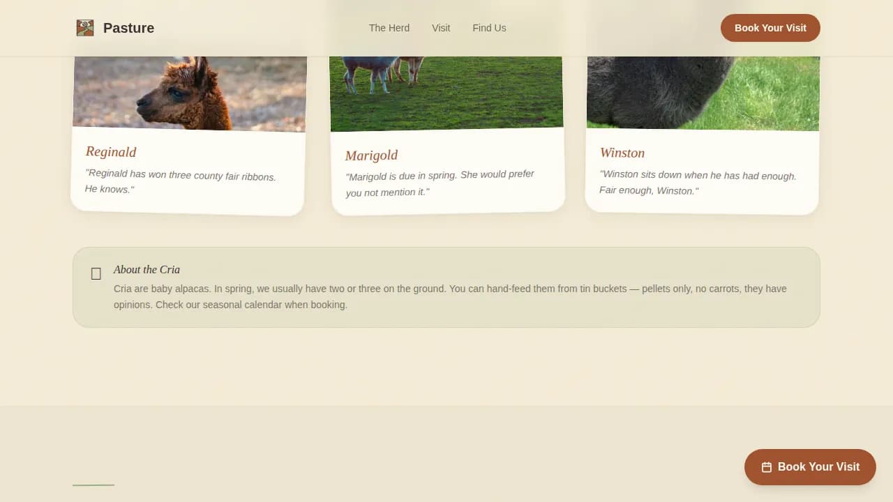 Agri-Tourism & Farm Experience Booking Website Template