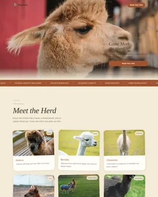 Agri-Tourism & Farm Experience Booking Website Template