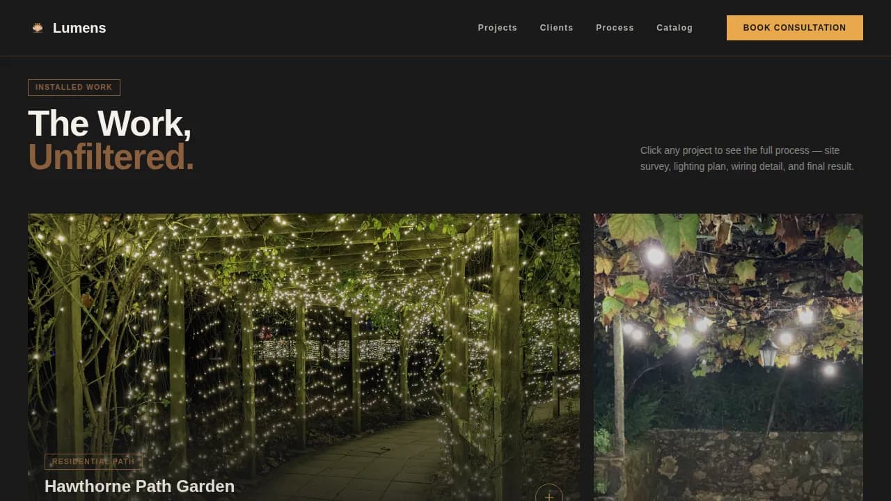 Garden & Yard Renovation Booking Website Template