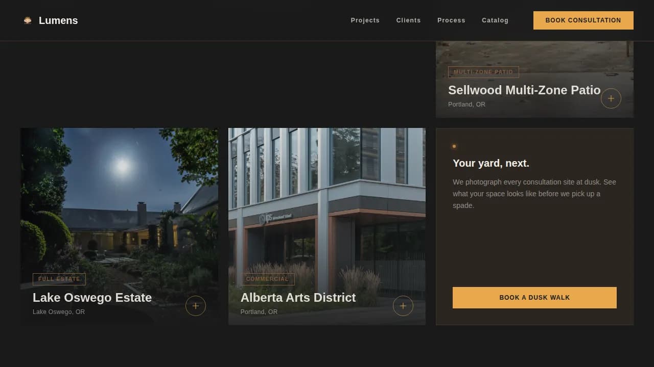 Garden & Yard Renovation Booking Website Template