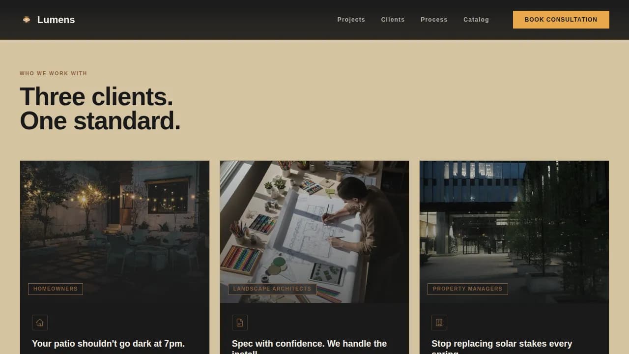 Garden & Yard Renovation Booking Website Template