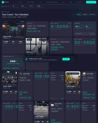 Fitness Studio Complete Booking Website Template