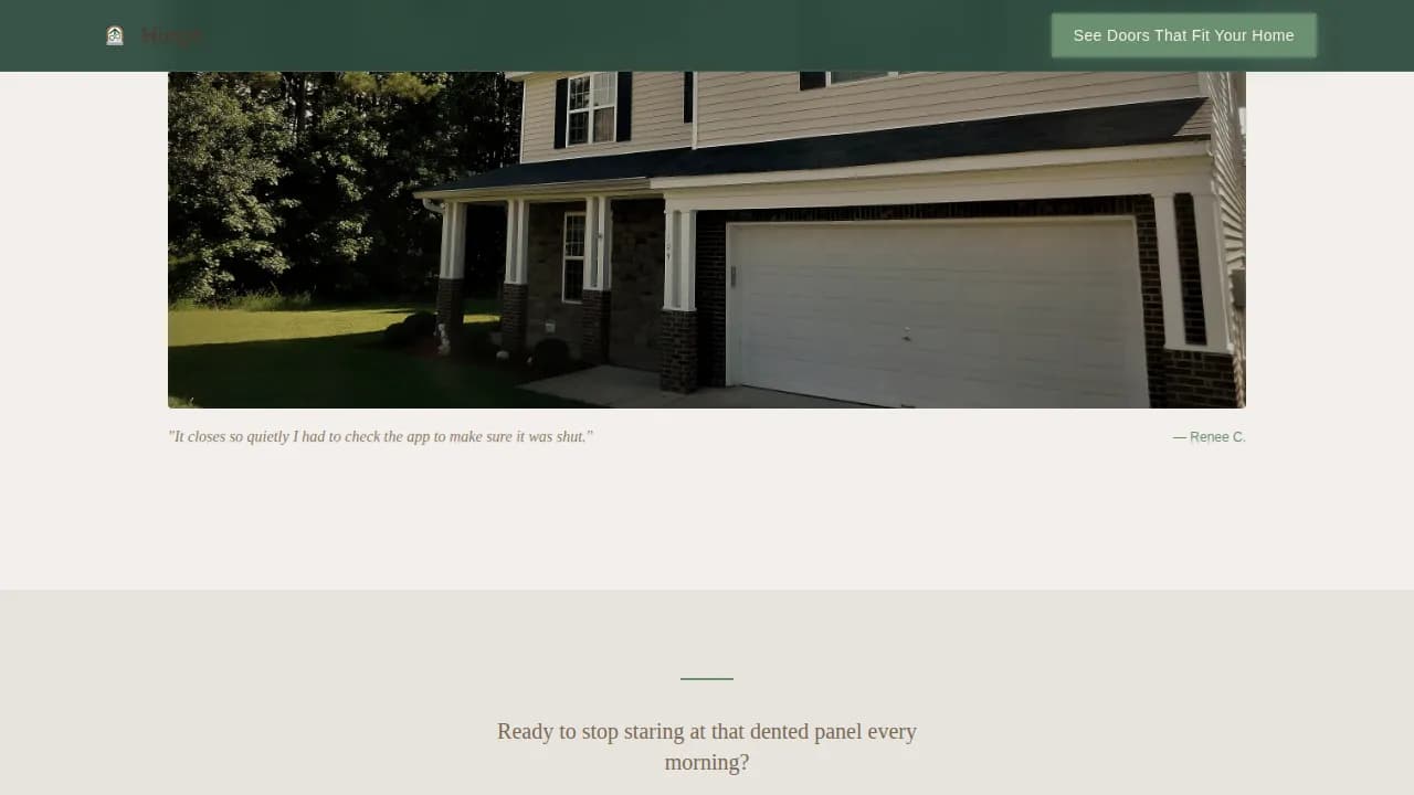 Secure — Professional Door Installation Landing Page Template