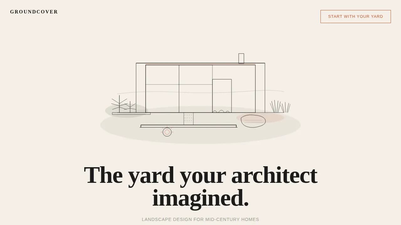 Verdant — Curated Landscape Design Landing Page Template