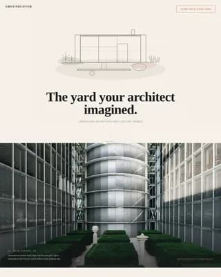 Verdant — Curated Landscape Design Landing Page Template