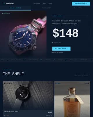 E-Commerce Digital Presence Professional Website Template