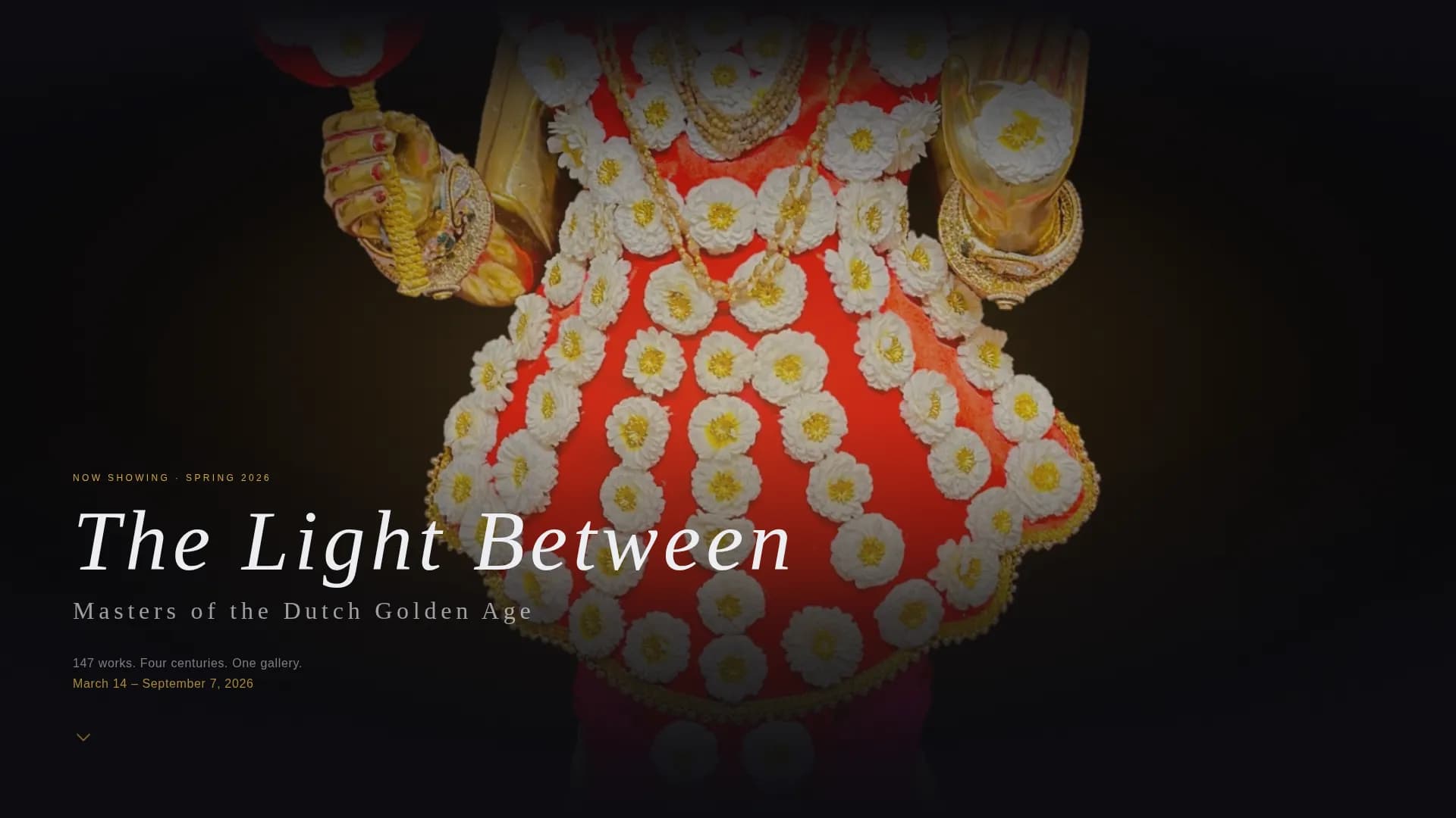 Canvas — Immersive Art Exhibition Landing Page Template