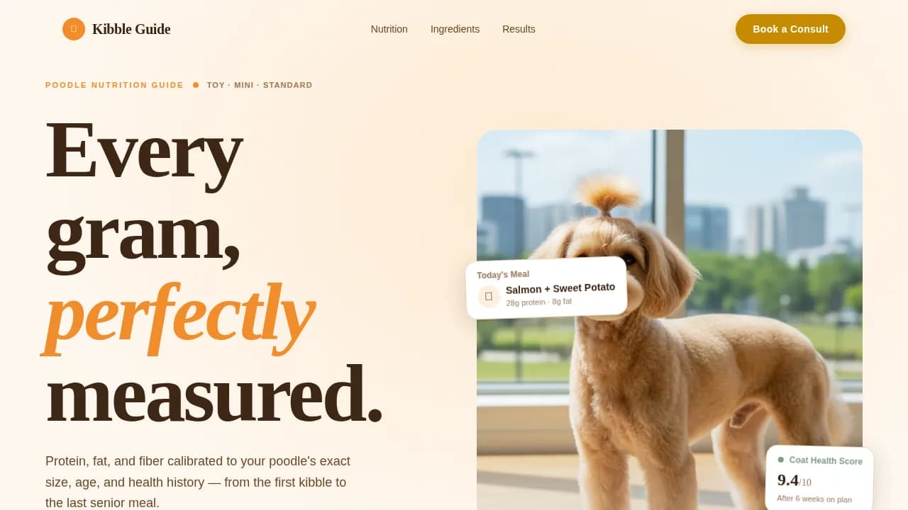 Dog Booking Website Template