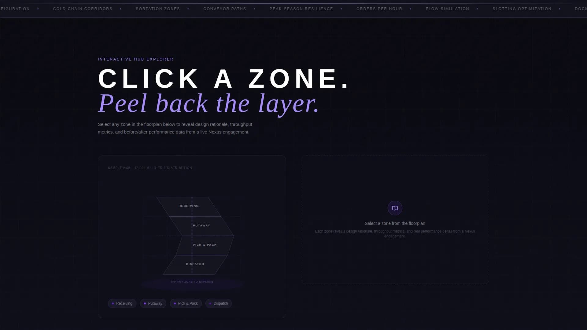 Nexus - Logistics Hub Design Landing Page Template
