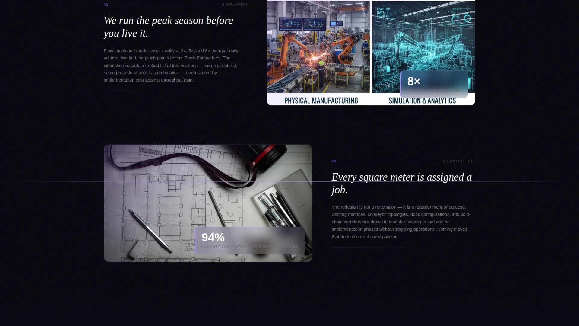 Nexus - Logistics Hub Design Landing Page Template