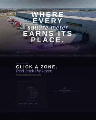 Nexus - Logistics Hub Design Landing Page Template