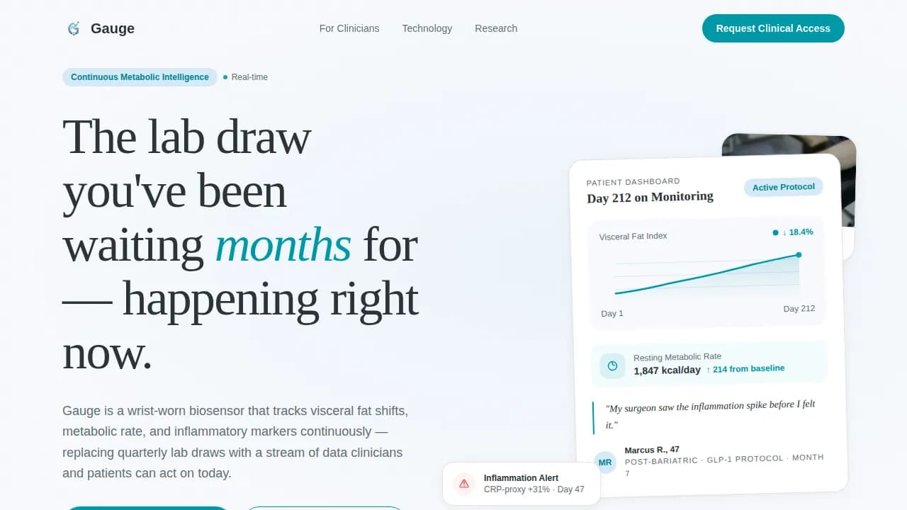 Vital — Clinical Obesity Wellness Landing Page Template