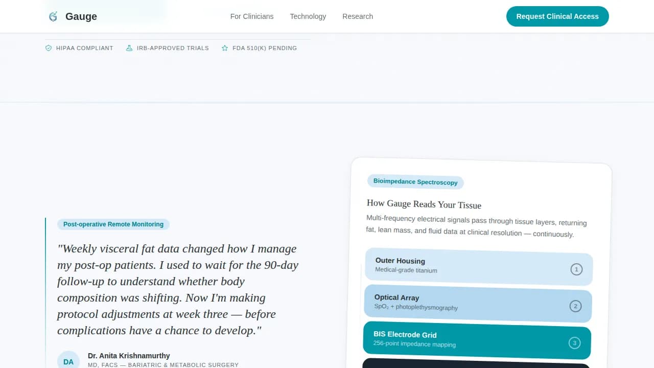 Vital — Clinical Obesity Wellness Landing Page Template