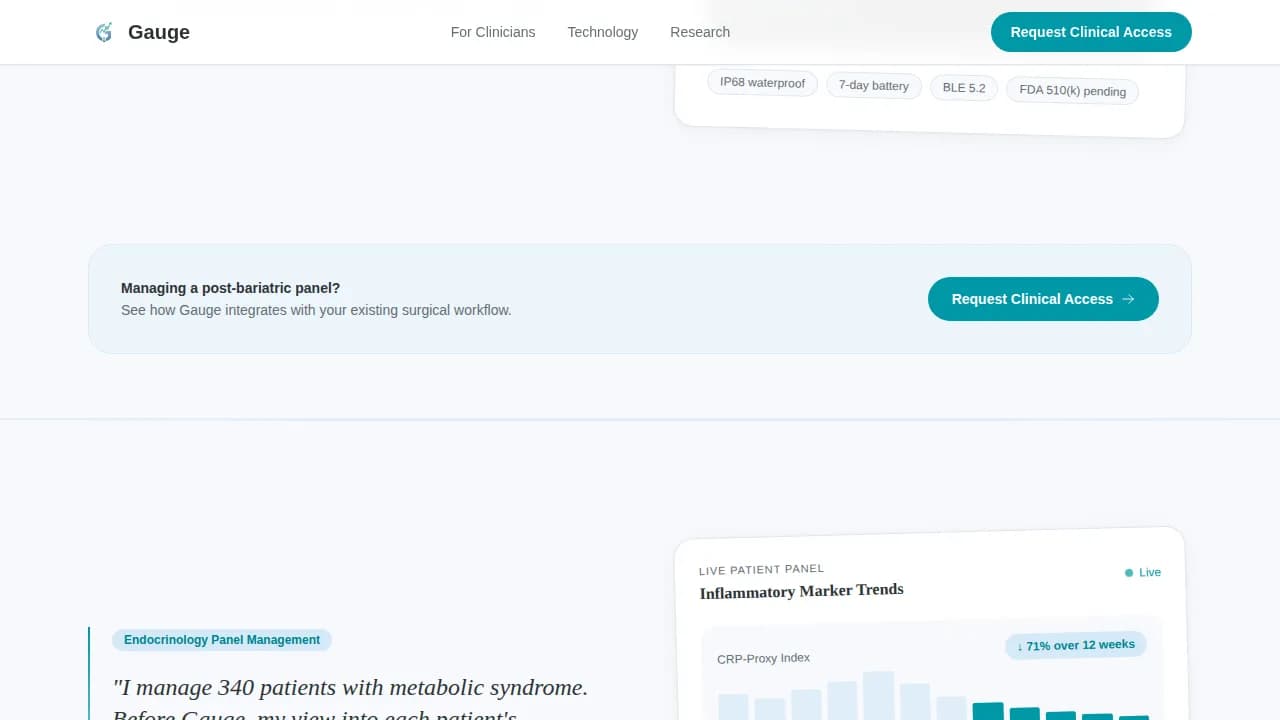 Vital — Clinical Obesity Wellness Landing Page Template