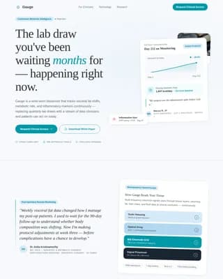 Vital — Clinical Obesity Wellness Landing Page Template
