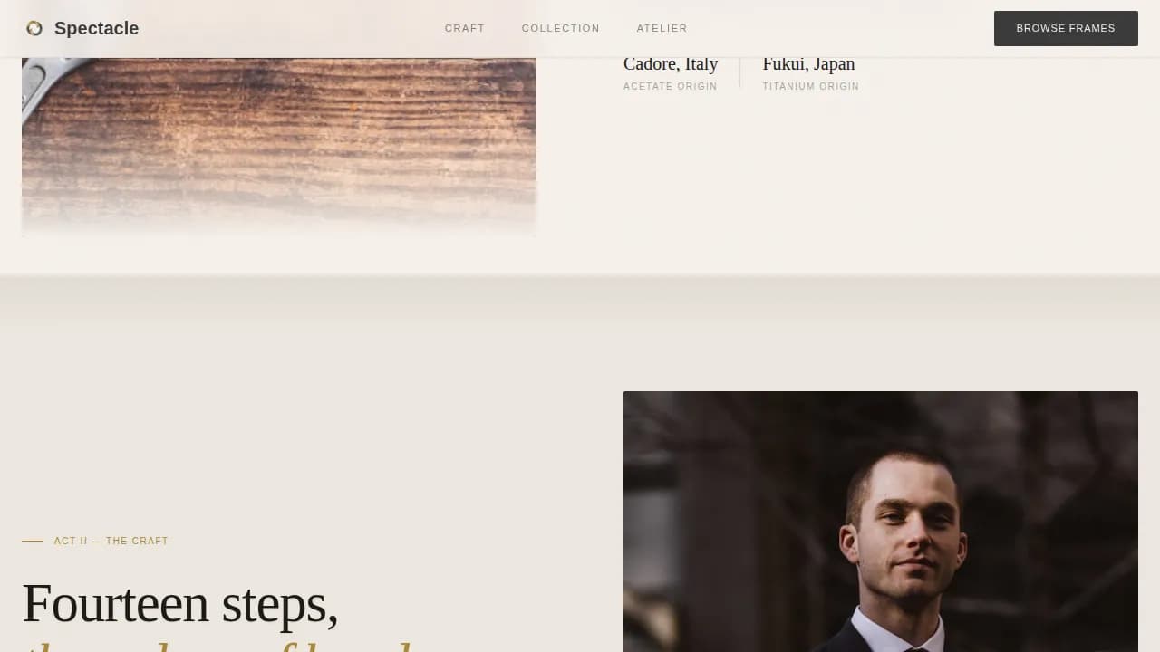 Classic Fashion Professional Website Template