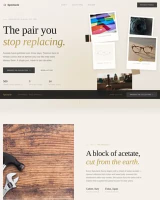 Classic Fashion Professional Website Template