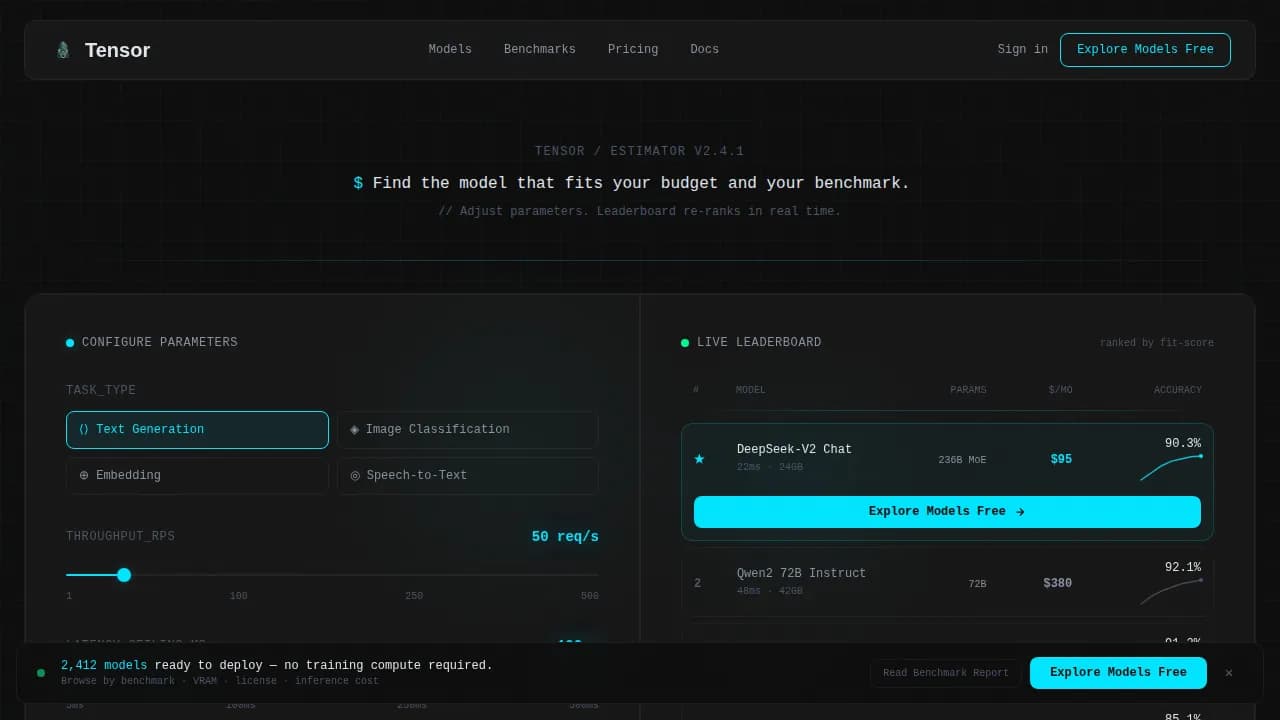 Nexus — Advanced ML Marketplace Landing Page Template