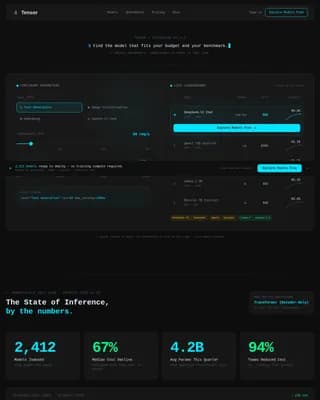Nexus — Advanced ML Marketplace Landing Page Template