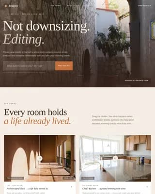 Sanctuary — Premier Senior Community Landing Page Template