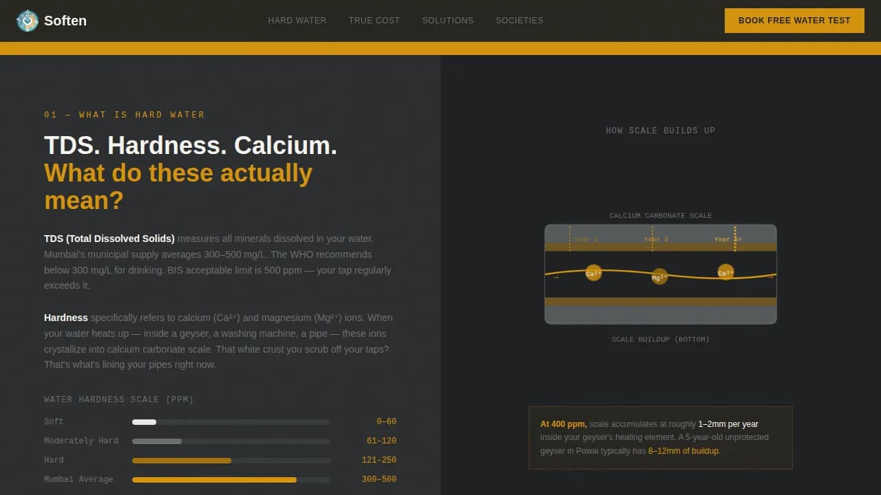 Aquapure — Effective Water Treatment Landing Page Template