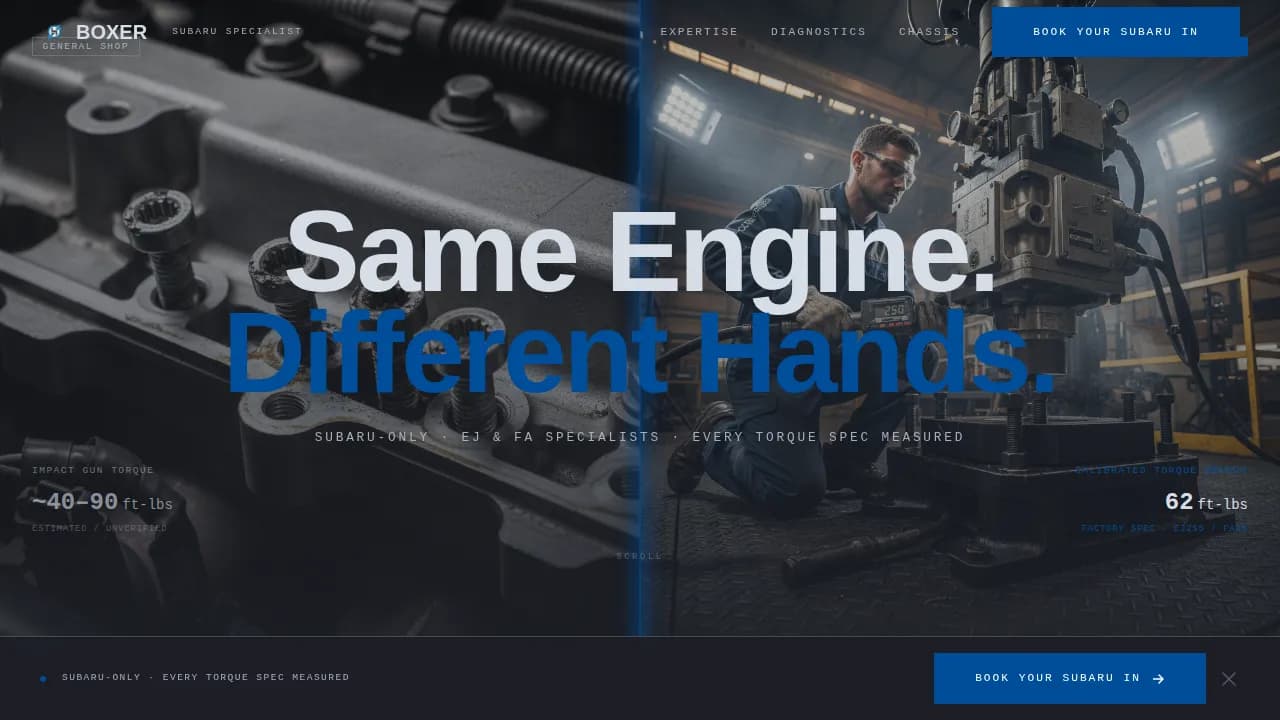 Car Dealership Booking Website Template