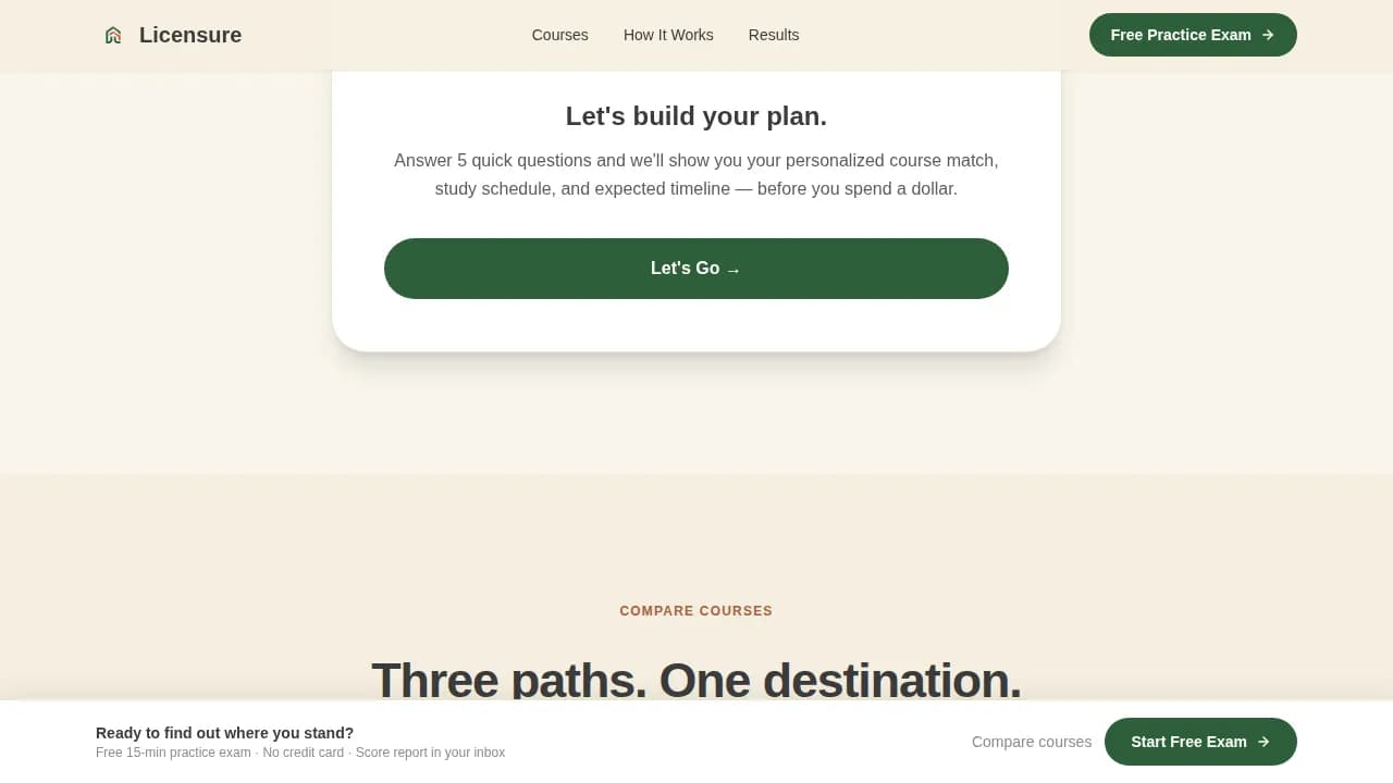 Accredit — Family-Focused Realty Academy Landing Page Template