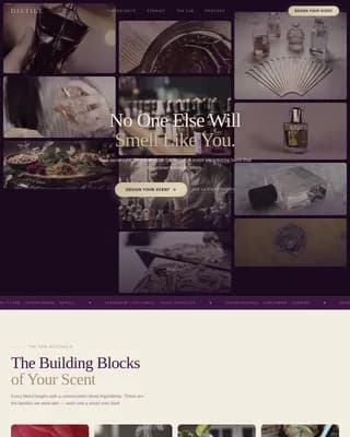 Crafted — Artisanal Fragrance Studio Landing Page Template