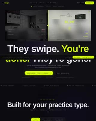 Swipe — Smart Dental Payments Landing Page Template