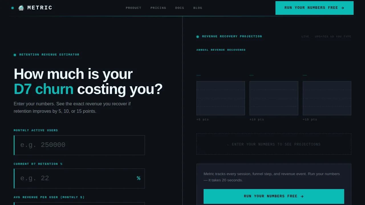 Analytics — Premium App Intelligence Landing Page Template